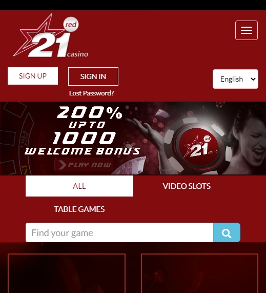 21 Red Casino
